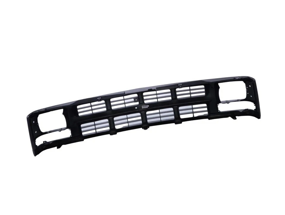 New Front Grille For 1994-2000 Chevrolet K1500 C1500 C3500 Silver Gray Plastic — 第 3/4 张图片
