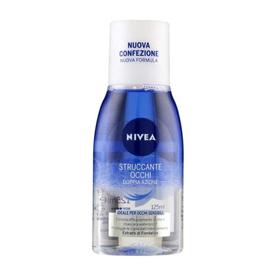 NIVEA Augen Make-Up Entferner Double Effect 125 ml Wasserfest