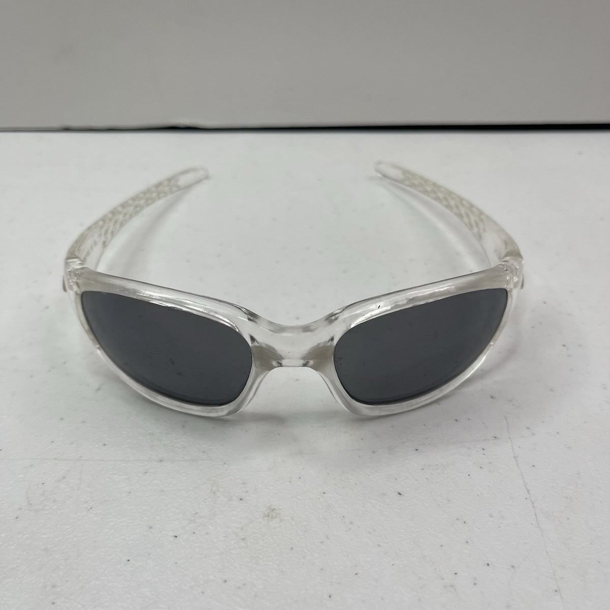 Vintage 90s OAKLEY Ten Clear Frames Lens Sunglasses Made In USA | eBay