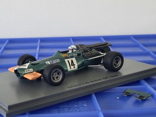 SPARK S2343 BRM P139 N°14 1969 (1/43) Modèle cassé