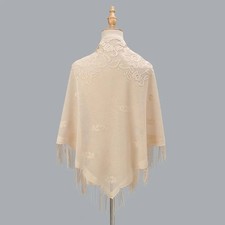Cosplay Cloak Tulle Shawl Wedding Accessories Wedding Bridal Shawl Women Shawl W