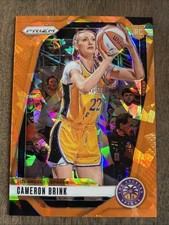 2024 Panini WNBA Prizm Cameron Brink Orange Ice Rookie Los Angeles Sparks RC