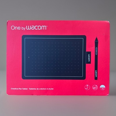 One By Wacom CTL-472 Graphic Art Drawing Tablet Use W/ Desktop Laptop Smartphone