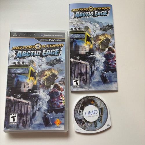 Playstation Portable PSP Videospiel Motor Storm Arctic Edge CIB