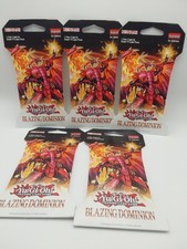 Yu-Gi-Oh Cards - Blazing Dominion - BOOSTER PACKS Lot Of 5 New E3