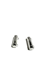 2 DCP / FIRST GEAR 1/64 SCALE PETERBILT CHROME FUEL TANKS