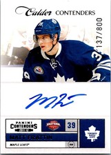 2011-12 Panini Contenders #252 Matt Frattin #/800