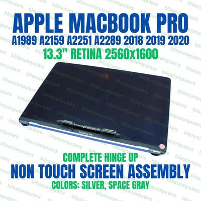 661-15732 Apple MacBook Pro 13 2020 LCD Display 661-15732 space gray