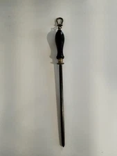 Vintage Southern & Richardson Sheffield England Sharpening Hone/Steel Wood Handl