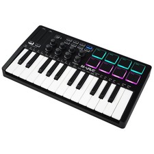 M-VAVE Contrôleur de clavier MIDI, USB Mini 25 touches, clavier dynamique pro...