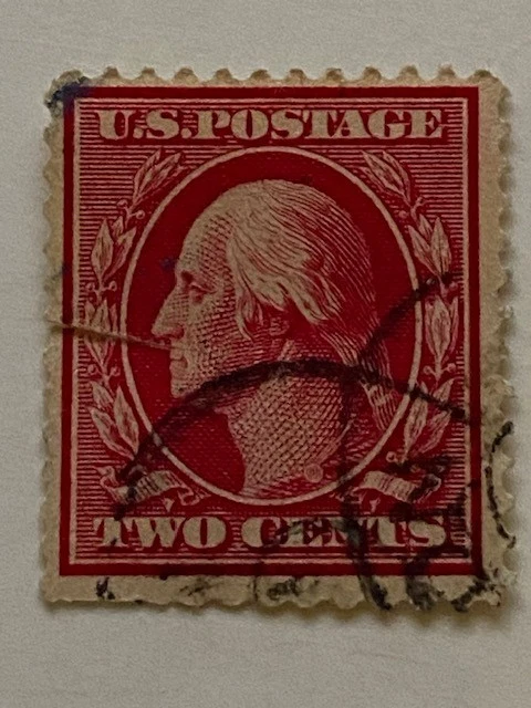 Handstamped 2 Cent Washington Used US Stamps (1901-Now) for sale