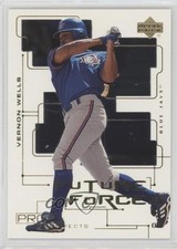 2000 Upper Deck Pros & Prospects Future Forces Vernon Wells #F8 0e3