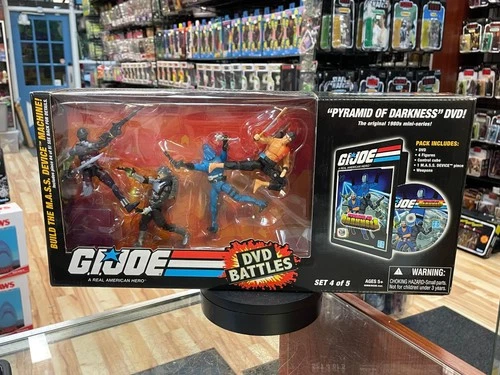 GI Joe Cobra DVD Battles Pyramid Of Darkness Set 4 Of 5 3.75 (GI Joe, Hasbro) SE