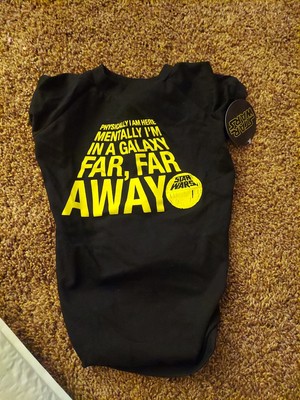 star wars mentally far away dog apparel medium 
