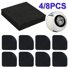 4PCS Non Slip Anti Vibration Washing Machine Shock Mute Pads Refrigerator Mat UK