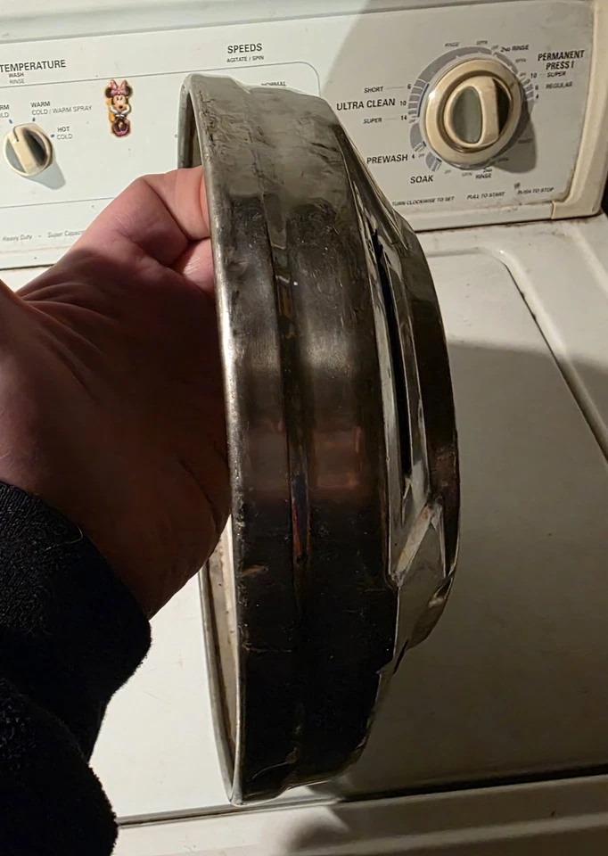 Tapacubos de acero inoxidable 67-72 Ford Truck 12" 1967-1972 tapacubos F250 F350 16" rueda 16,5 Foto 4 de 4