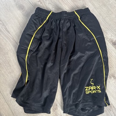 Schwarze Torwartshorts (gepolsterte Seite) - Large (B17)
