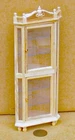 Dolls House Natural Finish Wood Corner 1:12 Scale Display Unit BEF166 tumdee
