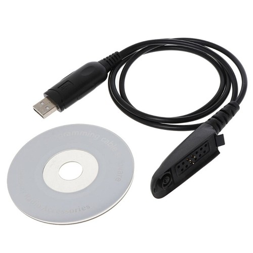 USB Programming Cable For Walkie Talkie Radio GP340 GP380 GP328 HT1250 - Zdjęcie 2 z 8