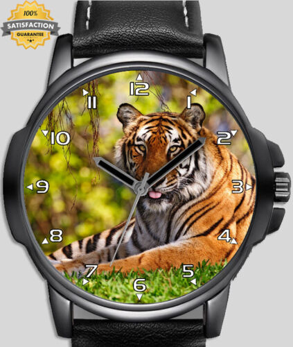 Tiger Hunter Unique Unisex Beautiful Wrist Watch UK FAST - Afbeelding 1 van 1