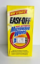 Easy-Off Heat Activated Microwave Cleaning Wipes Discontinued Unopened Box of 6