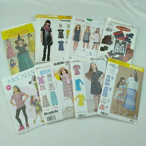 Girl's Sewing Pattern Bundle Size 7-14 Dress Costume McCalls 5494 7114 Bulk Lot - Picture 2 of 6
