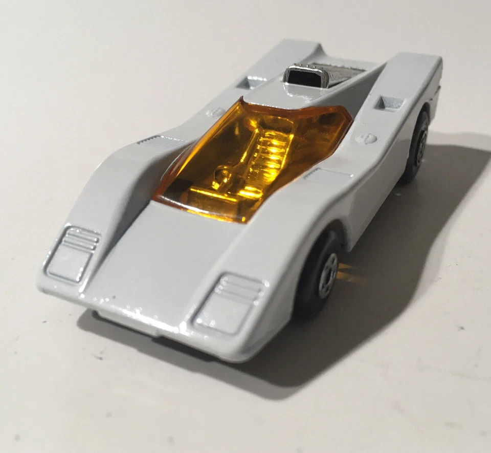 Matchbox Lesney  7 Custom Superfast Hairy Hustler, White Preproduction Pre Pro - Image 3 of 4