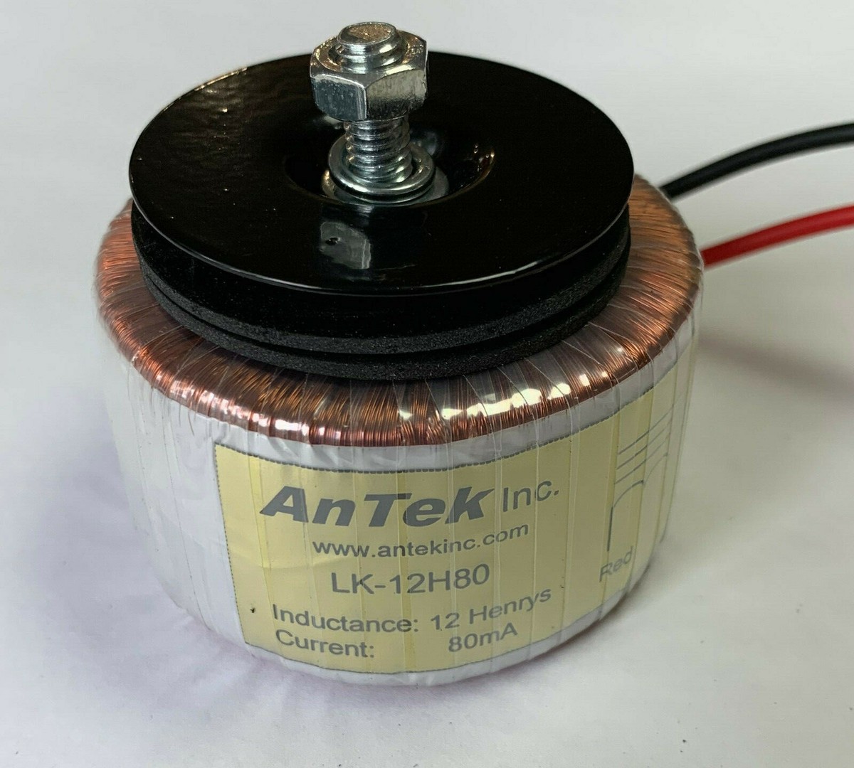 Antek Tube Amp Toroidal Power Supply Choke / Filter Choke 12H 80mA 