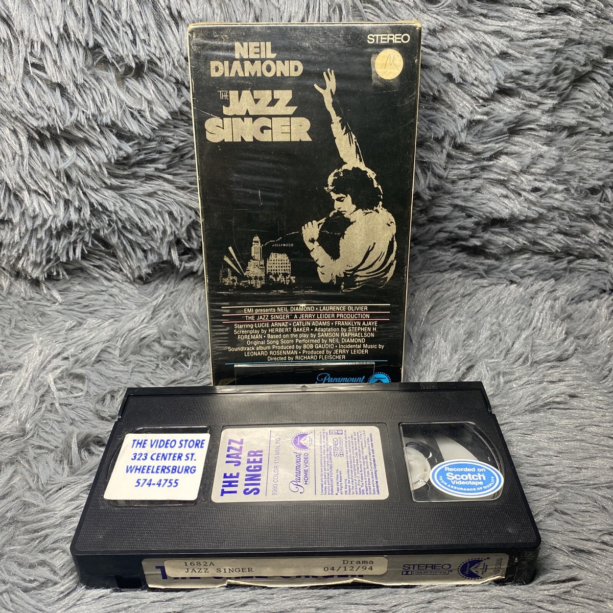 海外アーティスト　VHS The Jazz Singer VHS Tape 1980 Neil Diamond Laurence Olivier Lucie
