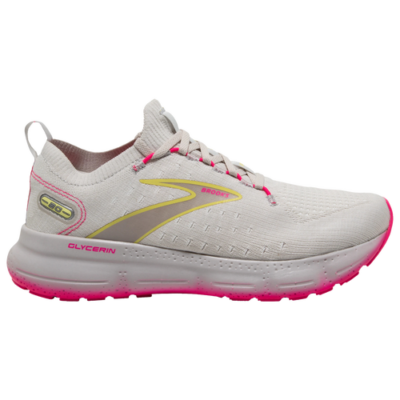 Size 7.5 - Brooks Glycerin StealthFit 20 Grey Pink W for sale