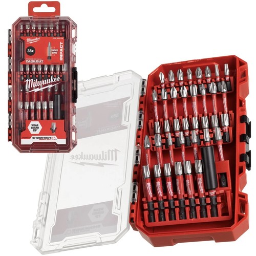 Milwaukee Schraubendreher-Bit-Set x24-teilig SHOCKWAVE™ Schlagkraft gemischtes Zubehör-Set - Bild 11 von 12