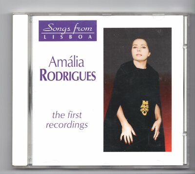 (JF324) Amalia Rodrigues, The First Recordings - 1996 CD