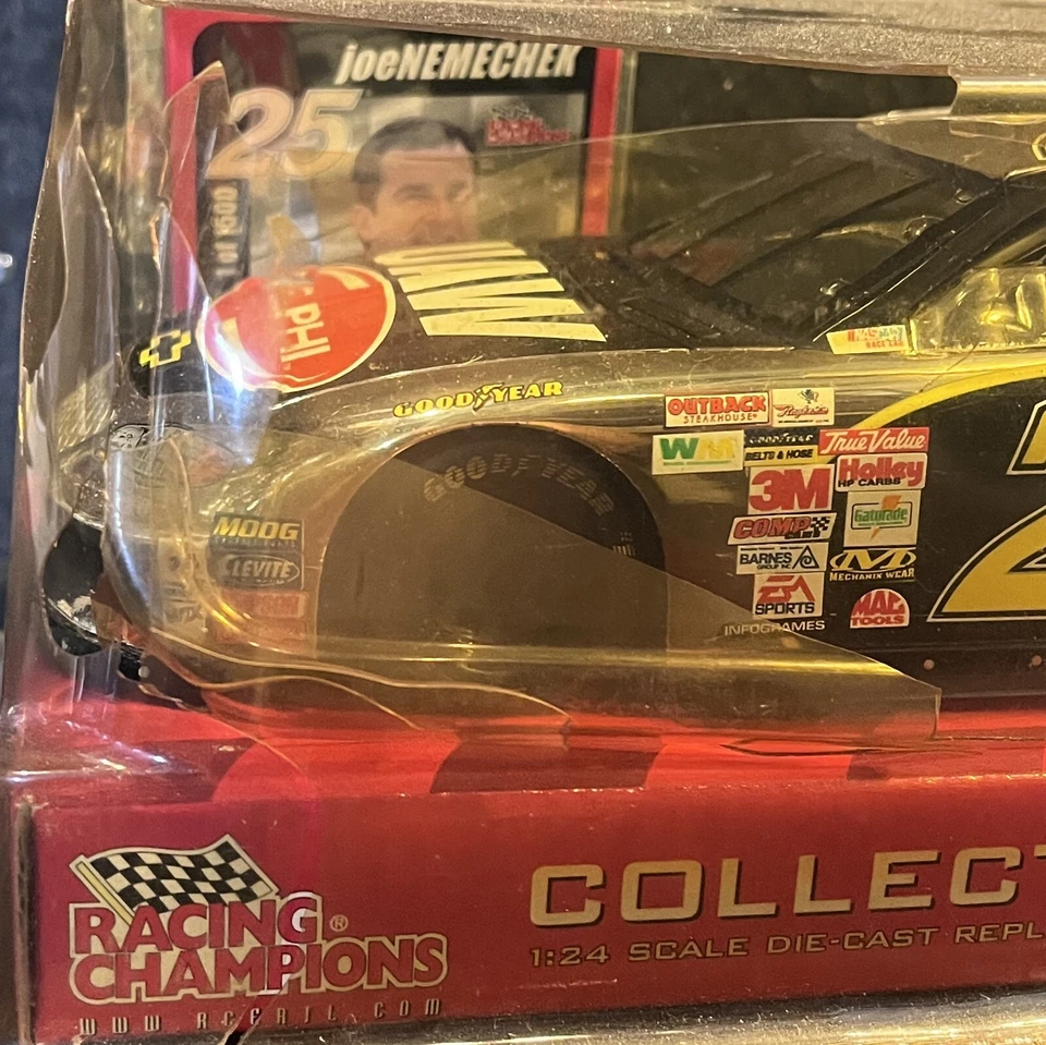 RC 2003 1:24 JOE NEMECHEK #25 UAW Delphi Chevy серебро хром погони гонки автомобиля - Изображение 2 из 4