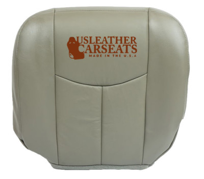 Driver Side Bottom Leather Seat Cover For Chevy Tahoe LT/Z71 2003-2006 - Pewter Gray #922