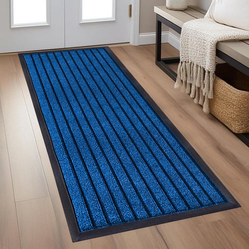 Non Slip Heavy Duty Rubber Barrier Mat Hall Hallway Kitchen Runner Rug Door Mats - Picture 5 of 55