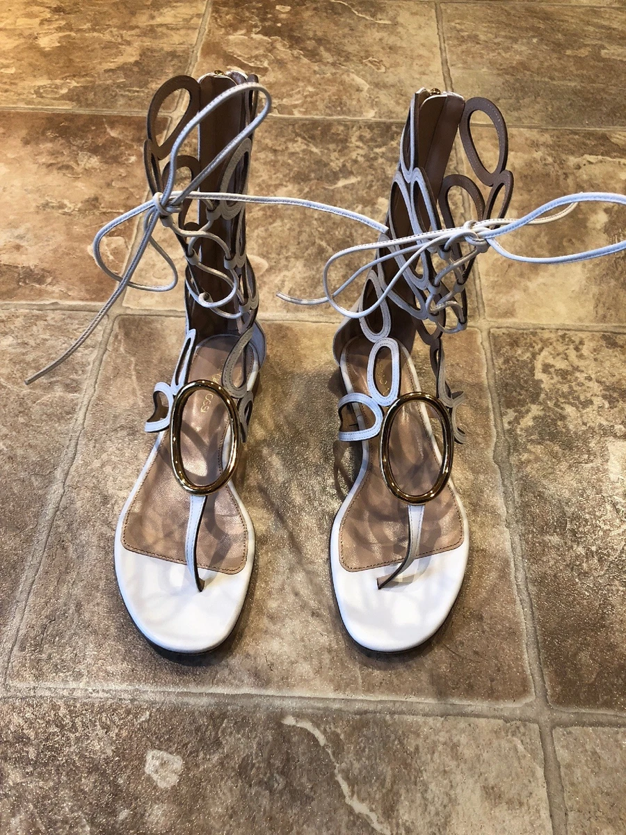 Sergio Rossi Gladiator Sandals Size 37 eBay