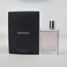 PRADA POUR HOMME 9 ml/ 0.3 oz Eau de Toilette Splash Miniature NIB