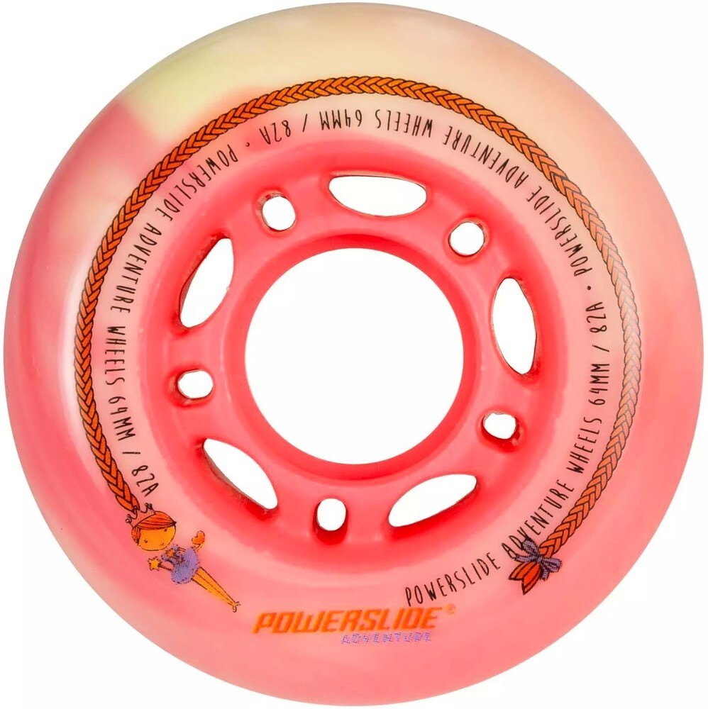 Универсальная горка Powerslide Zubehör Rollen Adventure Kids 64 мм 145792