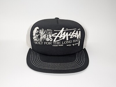 Vintage Stussy Built For The Long Haul Hat SAMPLE Never Worn Sample Tagged