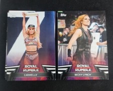 2018 Topps WWE Women's Division Women's Royal Rumble Cards (Pick Your Card)
