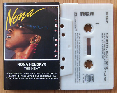 NONA HENDRYX - THE HEAT (RCA PK85465) 1985 EUROPE CASSETTE TAPE EXCELLENT COND