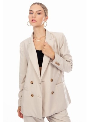 ellandemm Vivienne Blazer Tan Size XL NWT 