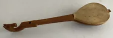 VINTAGE GUSLE MUSICAL INSTRUMENT,HORSE HEAD HANDLE TOP