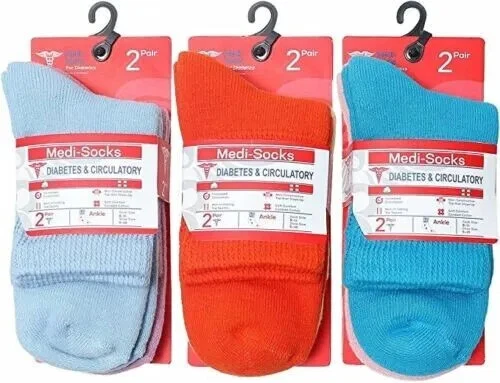 Wholesale Bulk Women's Diabetic Ankle Sock Health Circulatory Cushion Cotton
Opens in a new window o