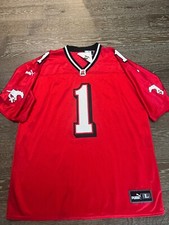 VTG 00s Calgary Stampeders #1 Marcus Crandell CFL Football PUMA Jersey Sz L NWT