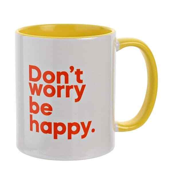 Bobby McFerrin ""Don't Worry Be Happy"" 11oz Mug - Music Gift - Play Song Mug
