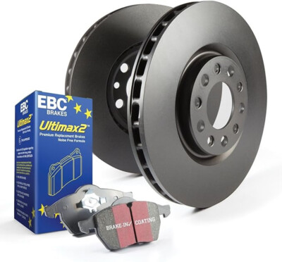 EBC S8KR1244 Orangestuff GD Brake Kit Track Pad Rotor Set for 10 23 Toyota