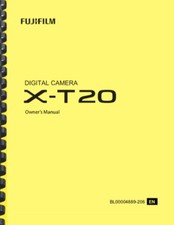 Fujifilm X-T20 XT20 Digital Camera OWNER'S MANUAL