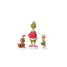 Dept 56 GRINCH MAX AND CINDY-LOU WHO Grinch Village 804152 NEW IN BOX
