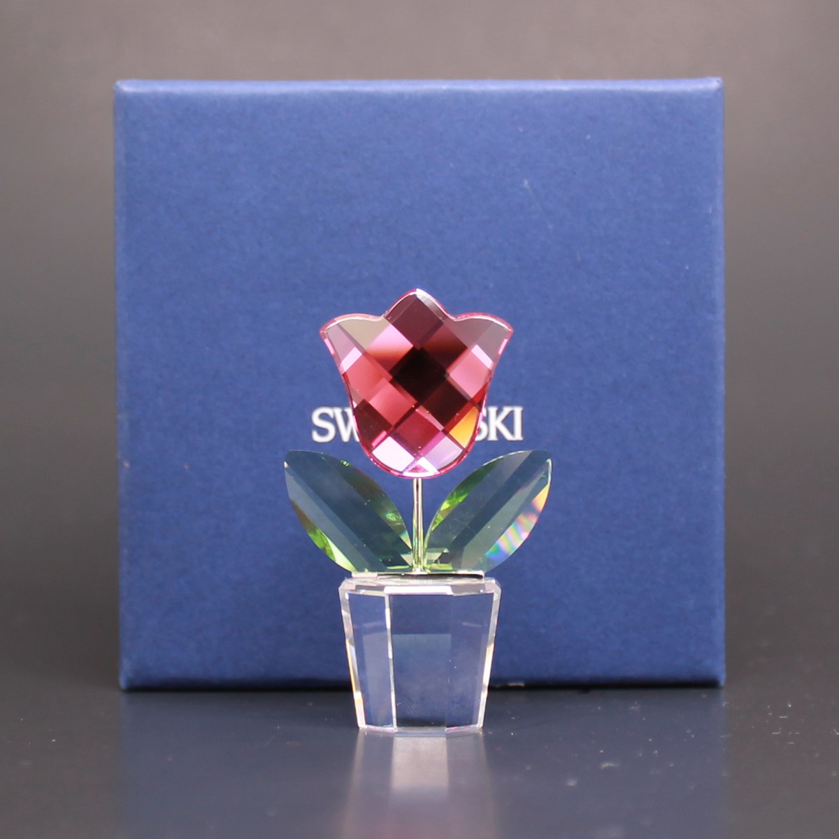 Swarovski Figurine 657111 ln box Pink Tulip | eBay